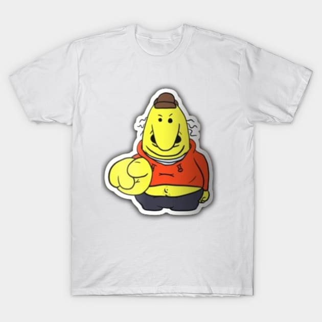 Smiling friends Charlie pointing cartoons T-Shirt by fanidi